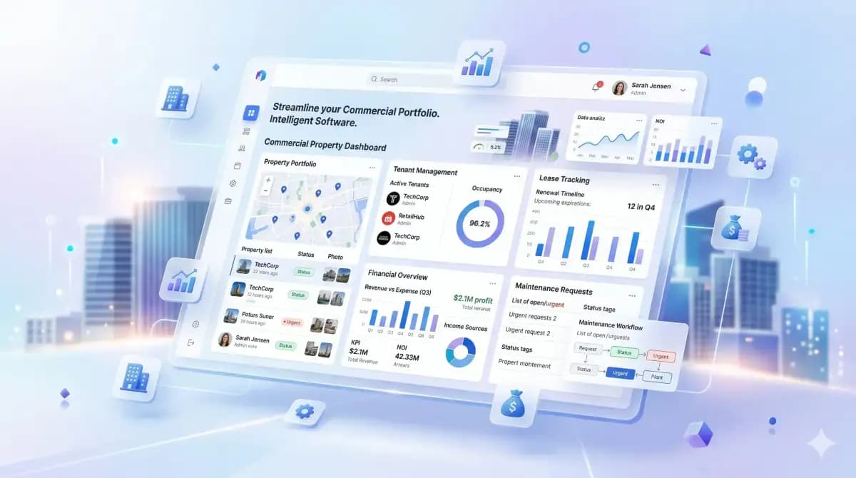 Example cloud accounting features on screen