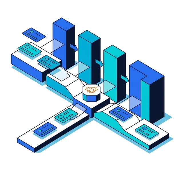 Timeline CRM illustration