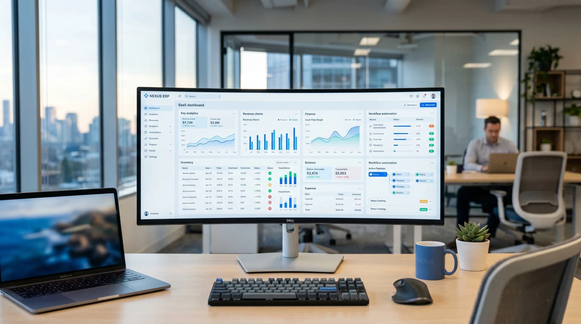 Custom ERP software. Unified enterprise resource planning platform by Timeline Digital