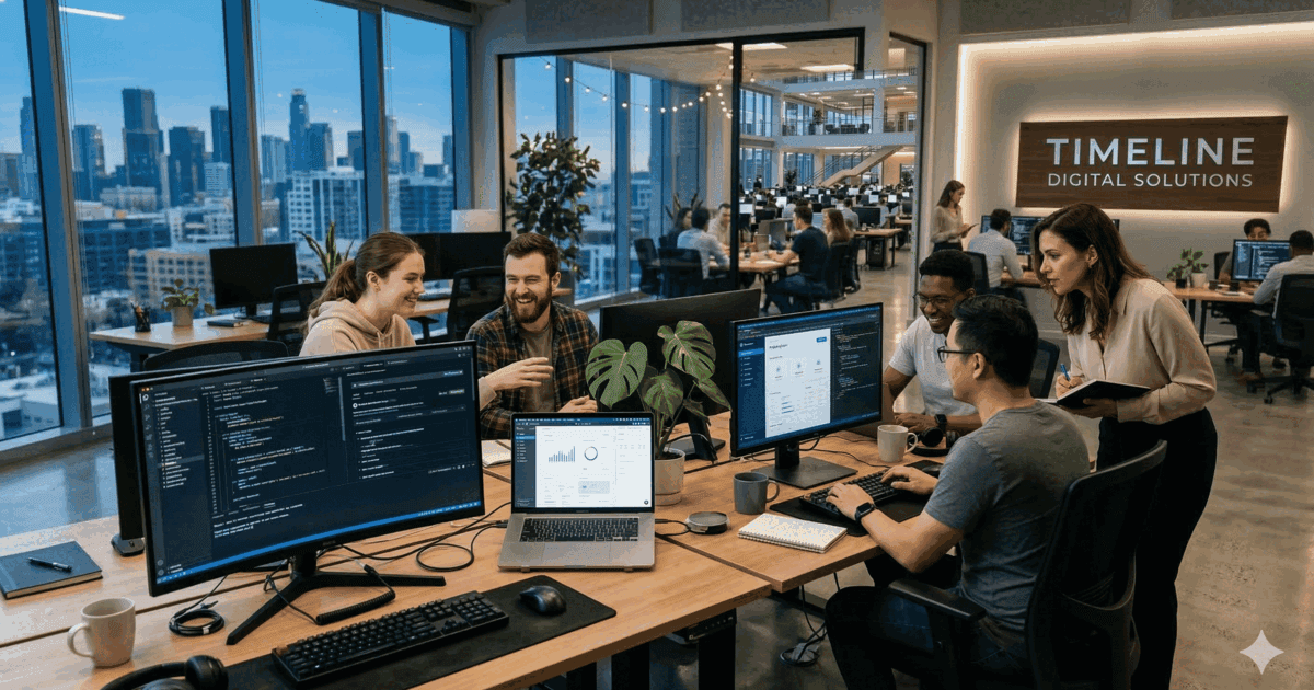 Timeline Digital builds custom agency management software for marketing and creative agencies